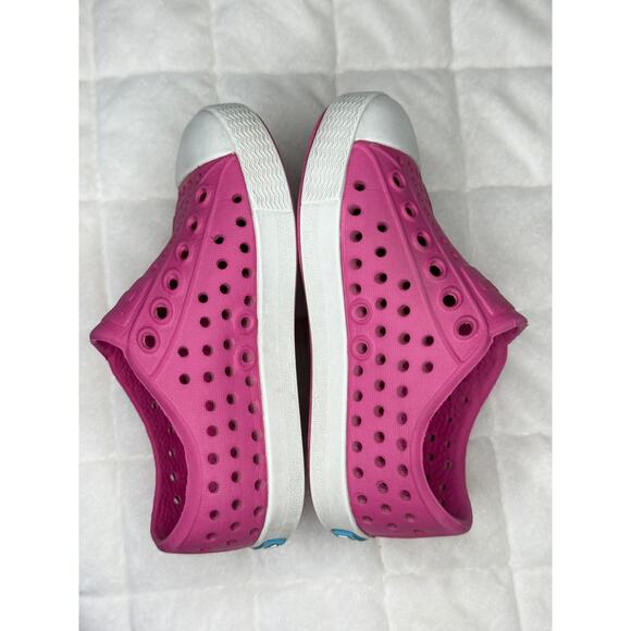 Native Jefferson Slip-Ons C5 - Hollywood Pink (Hot Pink) - Picture 4 of 10